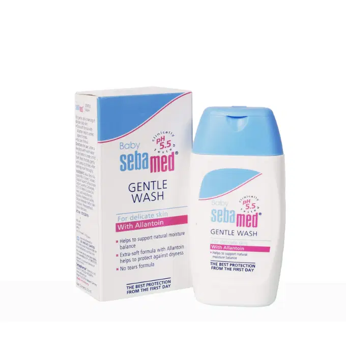 Sebamed Baby Gentle Wash|pH 5.5|Baby Body Wash|Soap Free|Tear Free|200ml
