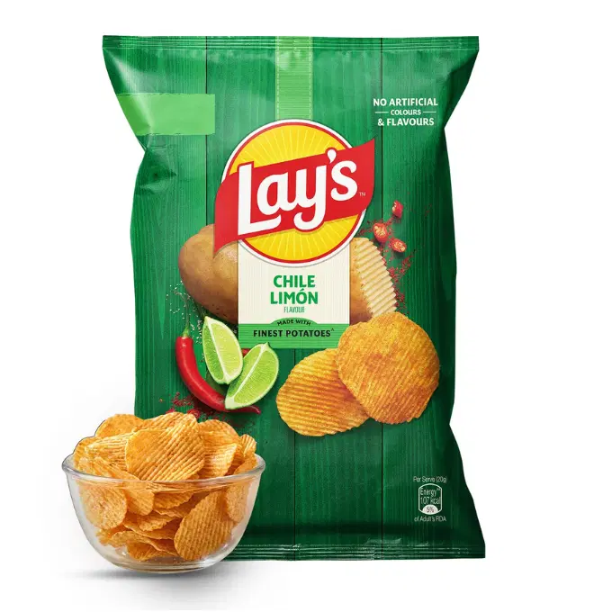 Lay's Potato Chips , Chile Limon Flavour,50g