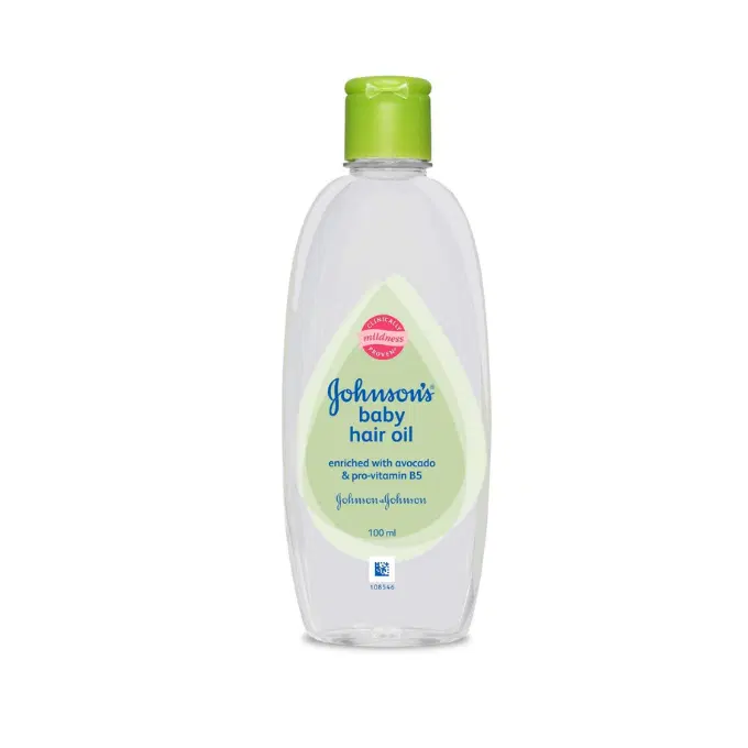  Johnson's Baby Hair Oil with Avocado, 100ml