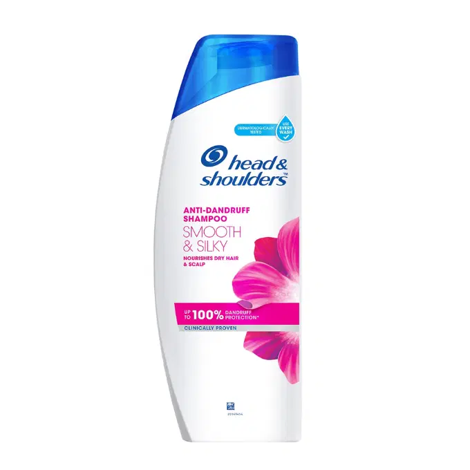 Head & Shoulders Smooth and Silky Shampoo, 340ml