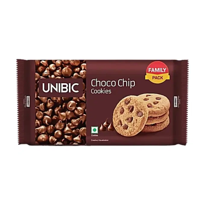UNIBIC Choco Chip Cookies – Family Pack 270g