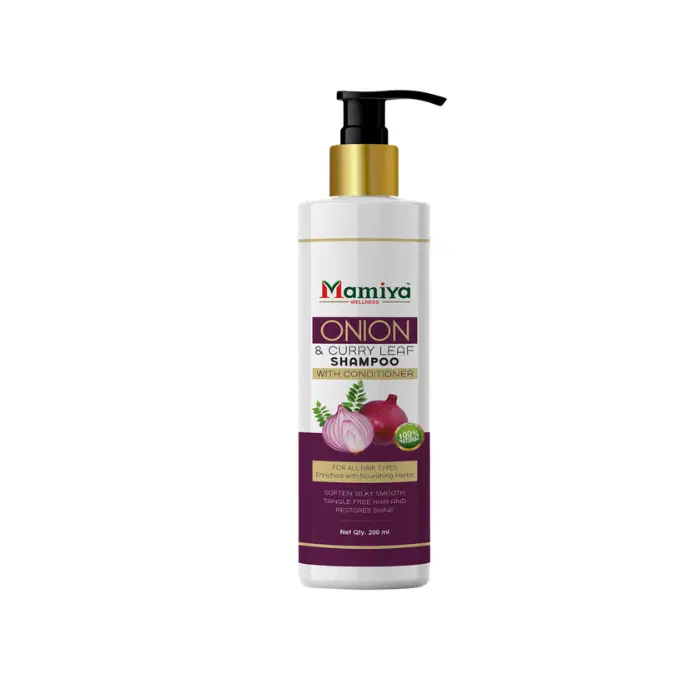 Mamiya Onion & curry leaf Shampoo 200 ml