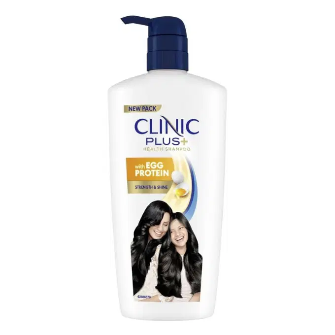  Clinic Plus Strength & Shine Shampoo with Egg Protein for Strength, Shine and Smoothness, 