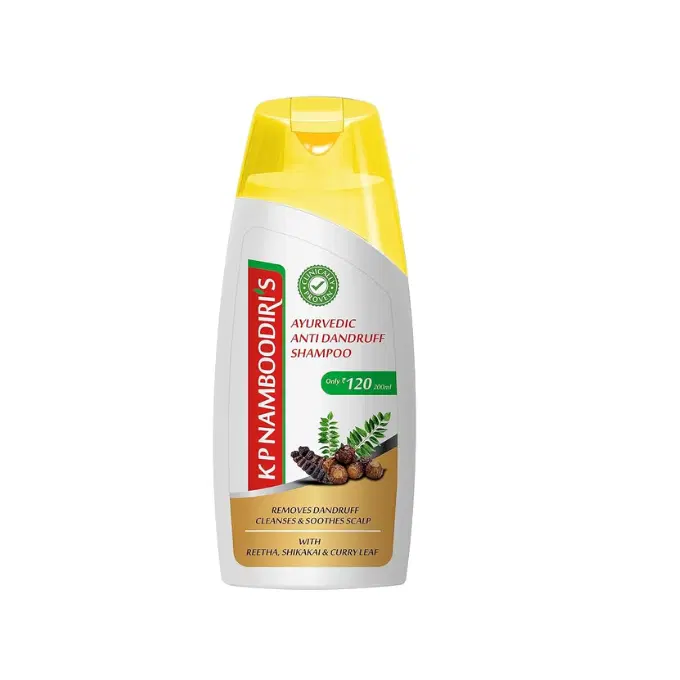  K.P. NAMBOODIRI S Ayurvedic Anti Dandruff Shampoo With Reetha, Shikakai & Curry Leaf 