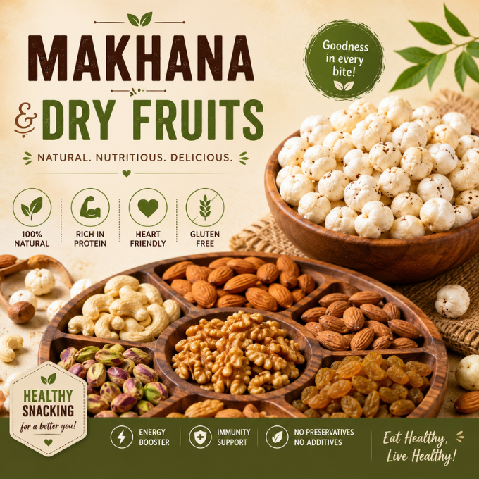 Makhana & Dry Fruits