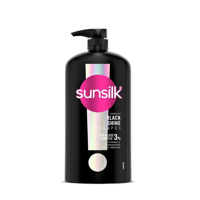 Sunsilk Radiant Black Shine Shampoo 
