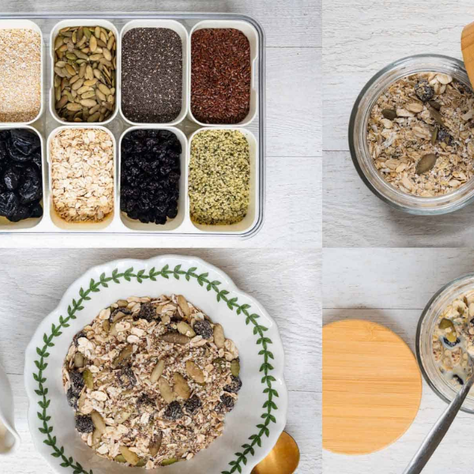 High protein oats & muesli
