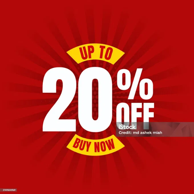 20% offer
