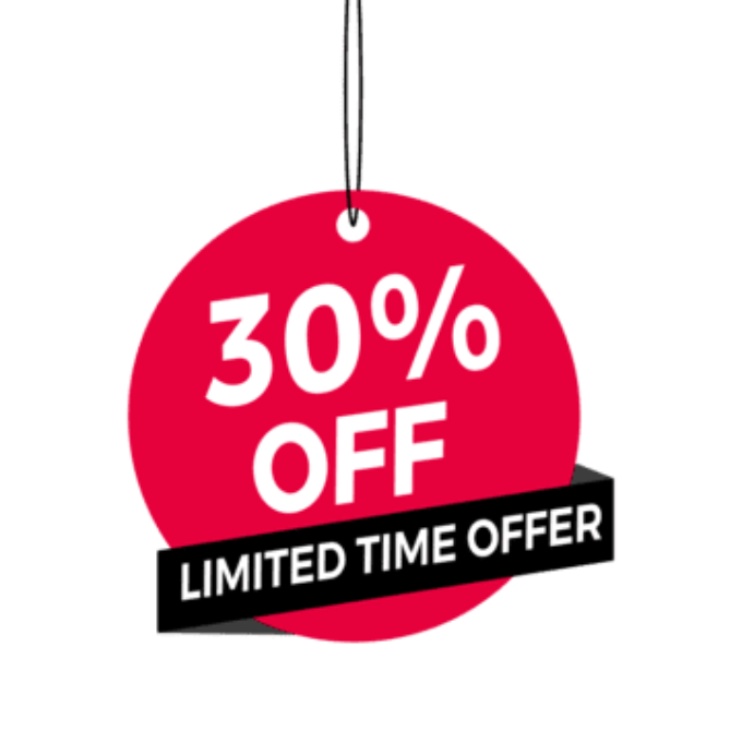 30% offer