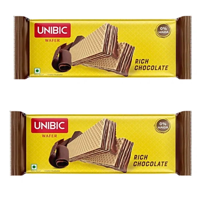 Unibic Rich Chocolate Wafer, 60 g Buy One Get One