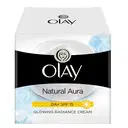  Olay Natural Aura Day SPF 15 Cream, 50 gm – image 1