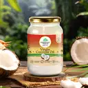 ORGANIC INDIA Virgin Coconut Oil 500ml | Cold Pressed & Unrefined Coconut Oil  – image 4