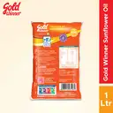 Gold Winner, Refined Sunflower Oil 1L – image 2