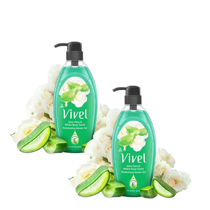 Vivel Aloe vera White Rose Scent hand Wash Buy 1 Get 1