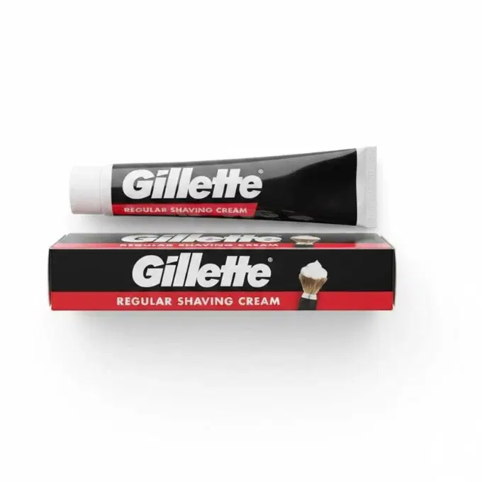 Gillette Regular Shaving Cream Tube, 70g