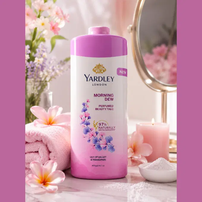 Talc - Yardley London Morning Dew Perfumed Beauty Talc 400g
