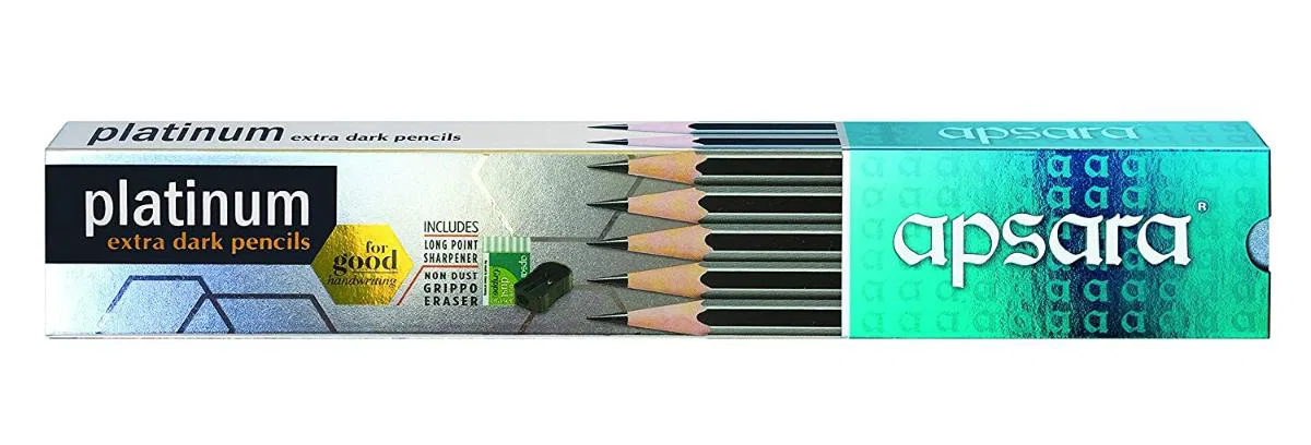 Apsara Platinum Extra Dark Pencils