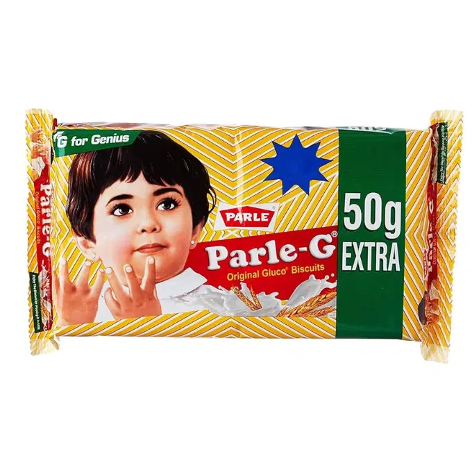Parle G Original Gluco Cookie, 250g (Extra 50g)