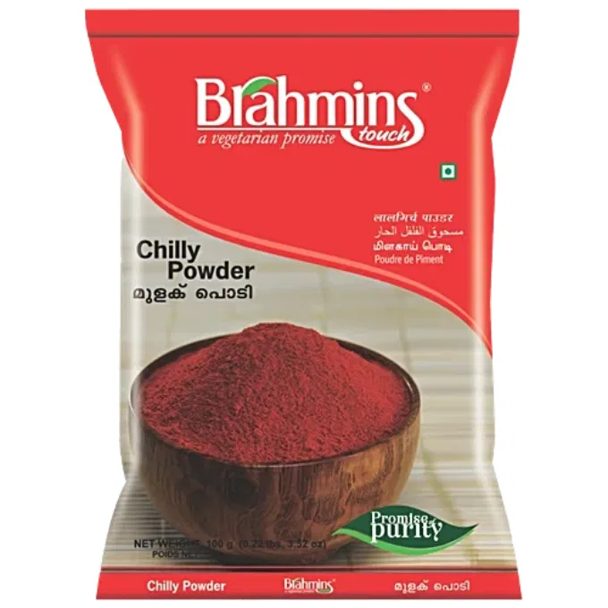 BRAHMINS CHILLI POWDER (100 G, 250 G, 500 G)