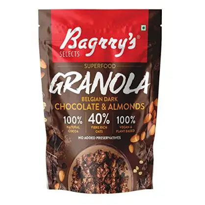 Bagrry'S Select Superfood Granola Belgian Dark Chocolate & Almond