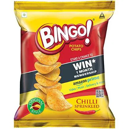 Bingo Chilli Sprinkled Potato Chips