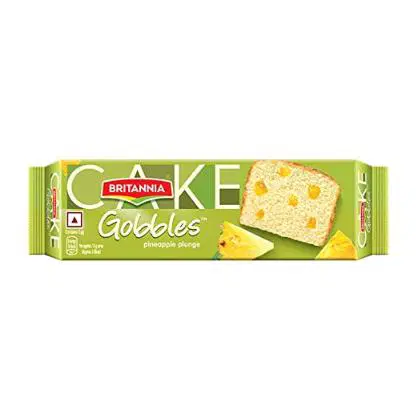 Britannia Gobbles Cake Pineapple Plunge
