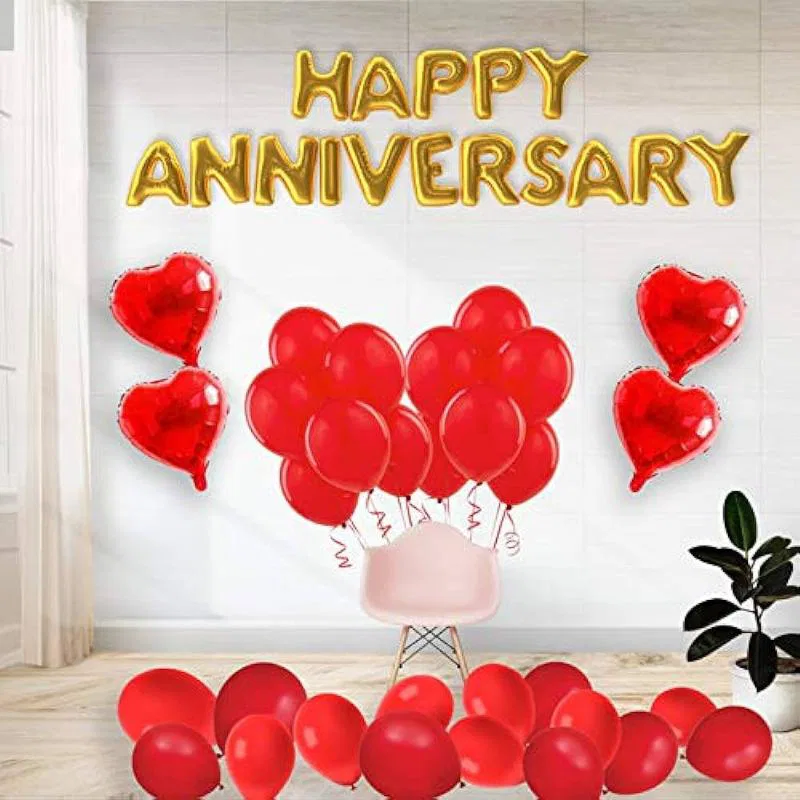 Cherishx Happy Anniversary Baloons Decoration Kit