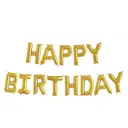 Cherishx Happy Birthday Foil Baloon Golden Colour – image 1