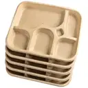 Chuk Disposable Meal Plate 5 Compartments – image 1