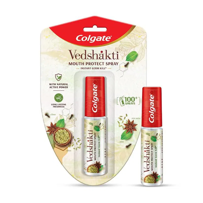 Colgate Vedshakthi Mouth Protect Spray
