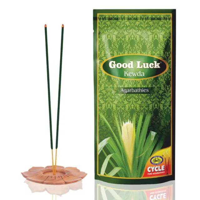 Cycle Agarbatthi Good Luck Kewda Stix