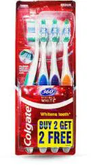 Colgate 360 Visible White Buy2Get2 Toothbrush