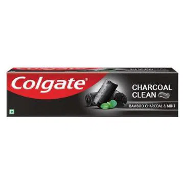 Colgate Charcoal Clean Toothpaste, Bamboo Charcoal And Mint (Black Gel)