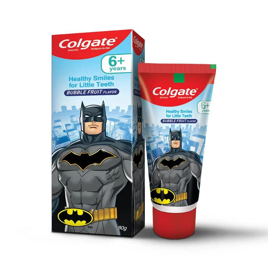 Colgate Kids Toothpaste Bubble Fruit Flavour 6Yrs+ Boys