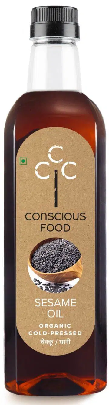Conscious Food Organic Sesame Oil (Bottle)