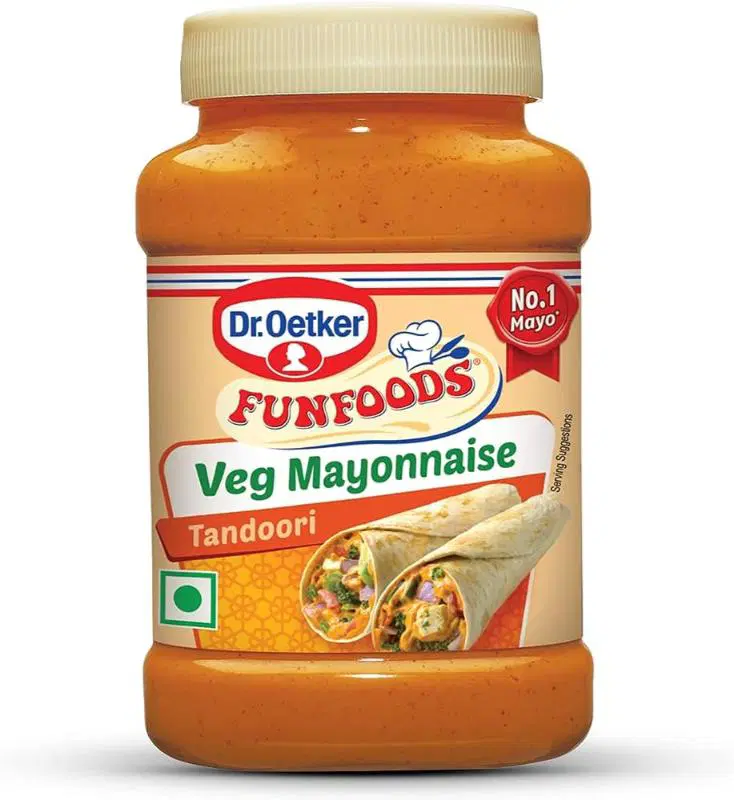 DR Oetker Funfoods Veg Mayonnaise Tandoori