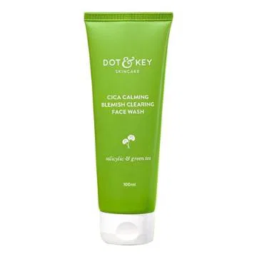 Dot & Key Cica Salicylic Face Wash With Tea Tree Oil For Oily Acne Prone Skin