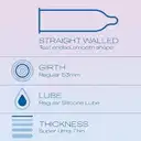 Durex Invisible Super Ultra Thin Condoms For Men – image 3
