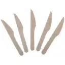 Ecoware Disposable Wooden Knife – image 1