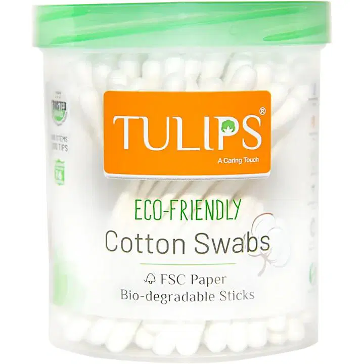 Eco - Friendly Cotton Ear Buds-Swabs In A PP Jar