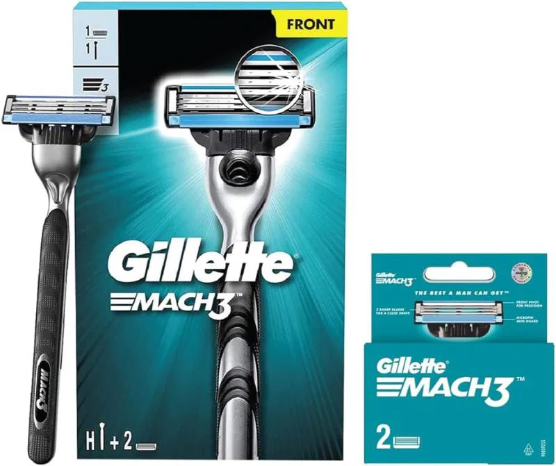 Gillette Shaving Razor And Handle