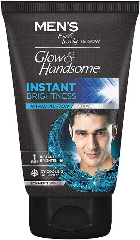 GLOW AND HANDSOME INSTANT BRIGHTNESS FACE WASH