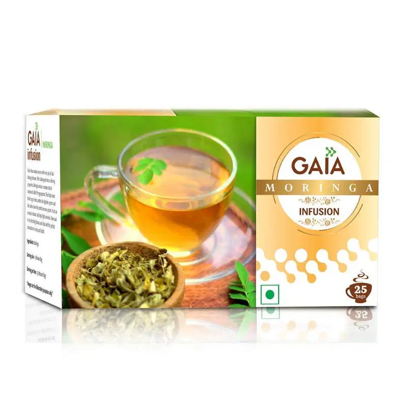 Gaia Green Tea Moringa Infusion