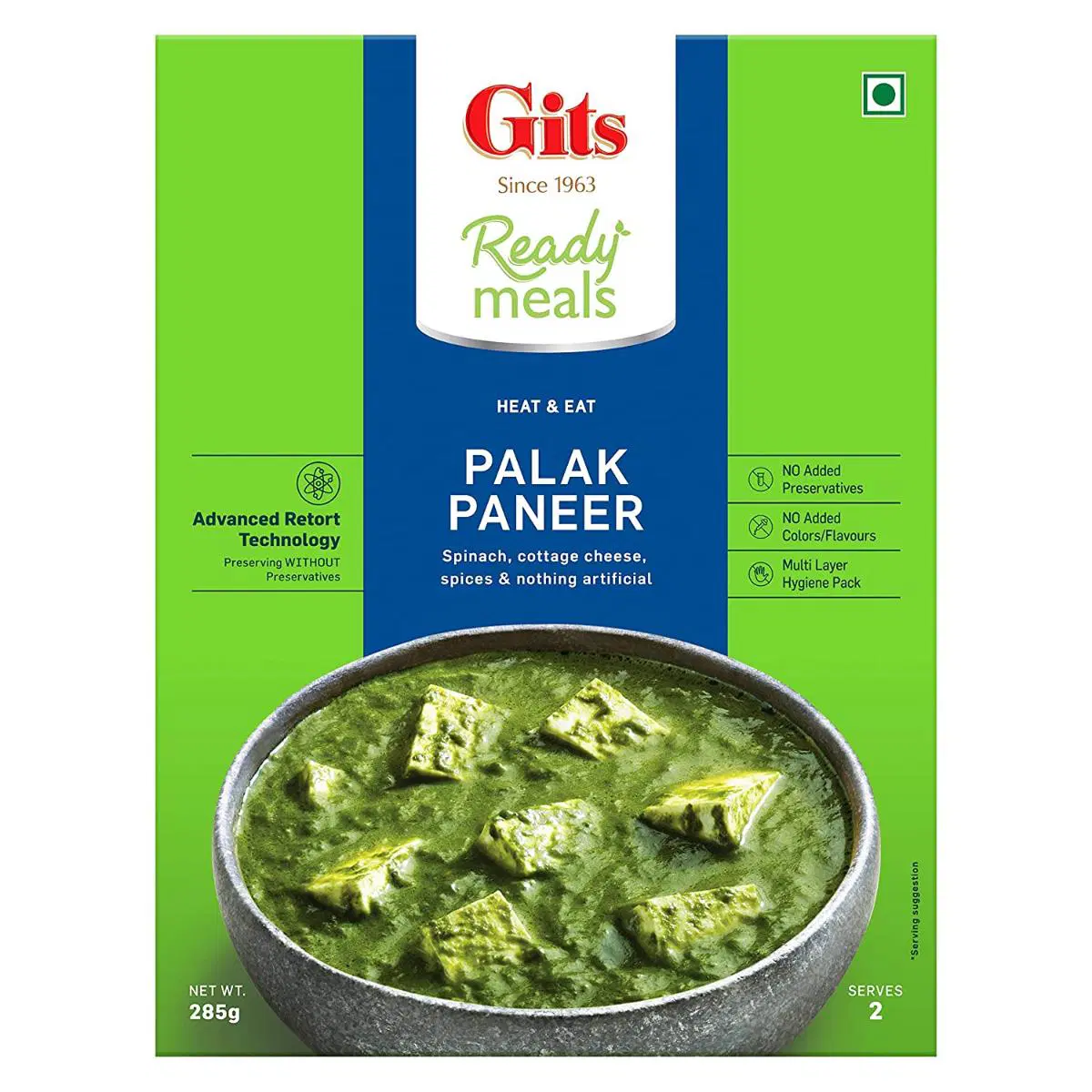 Gits Ready Meals Palak Paneer