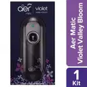 Godrej Aer Matic Automatic Air Freshener Kit with Flexi Control - Violet Valley Bloom – image 1