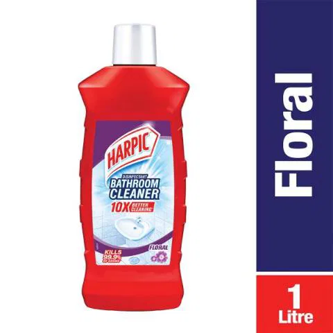 Harpic Disinfectant Bathroom Cleaner Floral