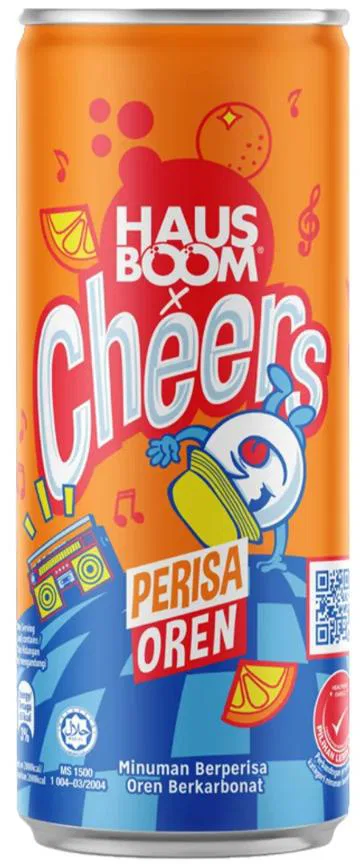Haus Boom Cheers Orange