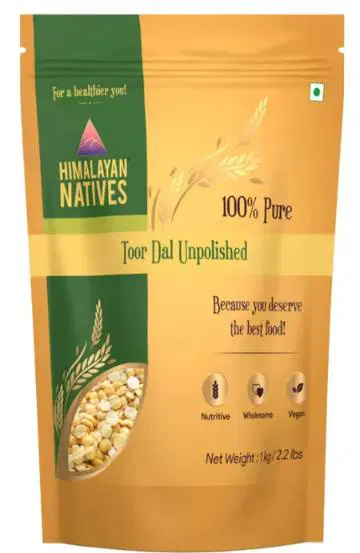 Himalayan Natives Toor Dal Unpolished
