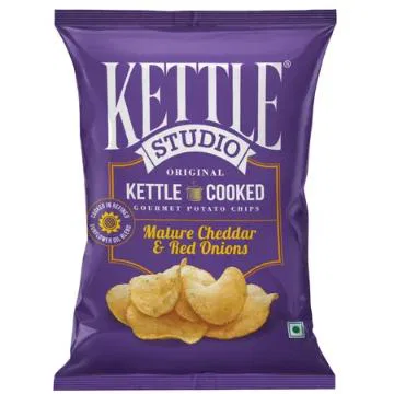 Kettle Studio Mature Cheddar & Red Onions