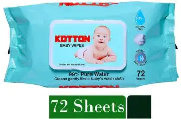 Kotton Baby soft Wipes (72 Wipes)